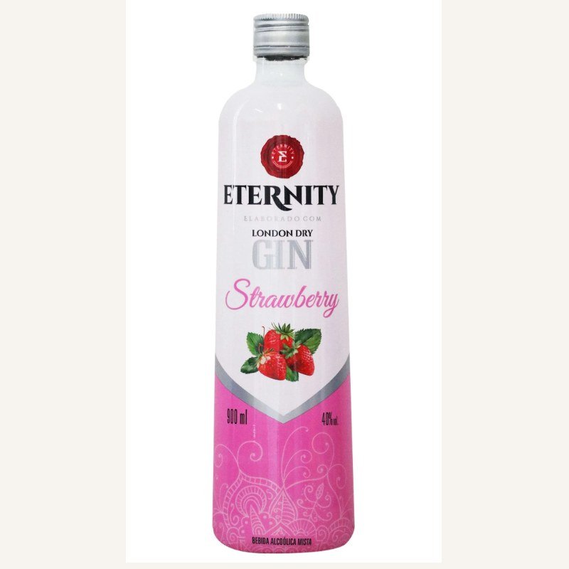 GIN ETERNITY STRAWBERRY VIDRO 900ML