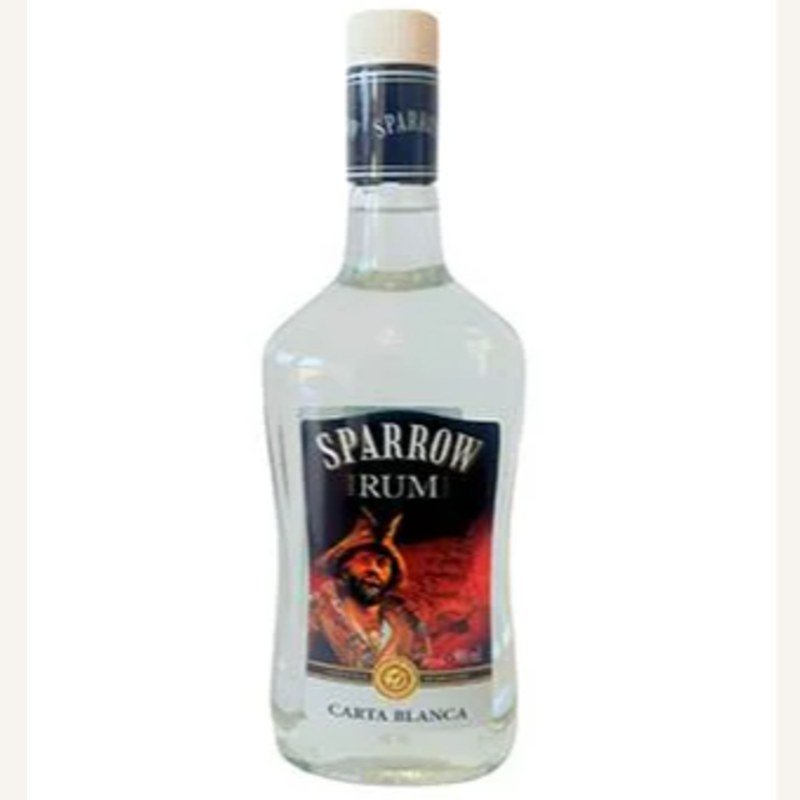 RUM SPARROW CARTA CRISTAL VIDRO 900ML