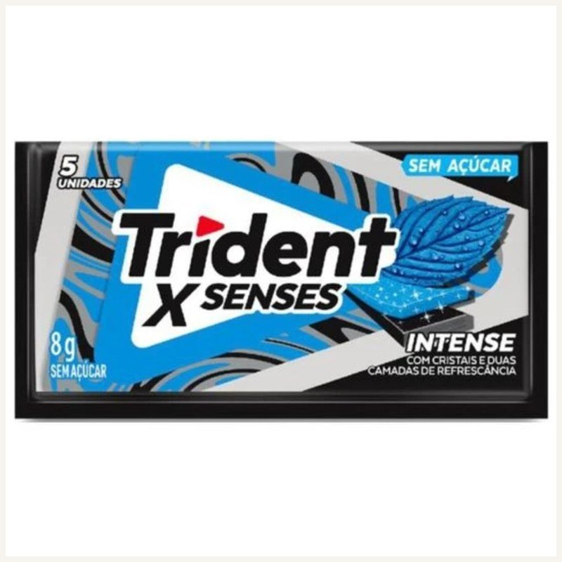 CHICLETE TRIDENT XFRESH INTENSE 8G