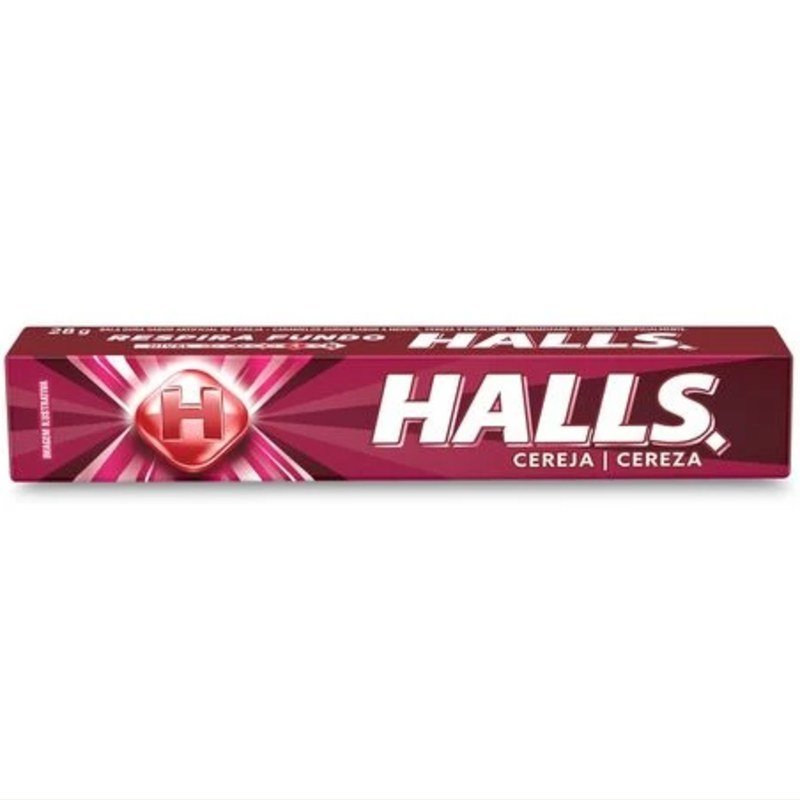 HALLS CEREJA 28G