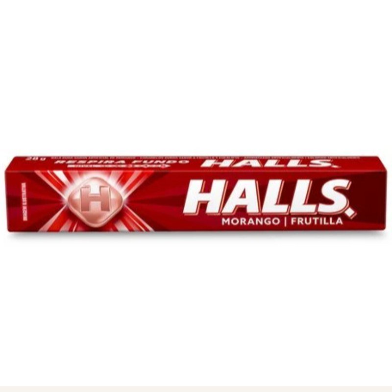 HALLS MORANGO 28G