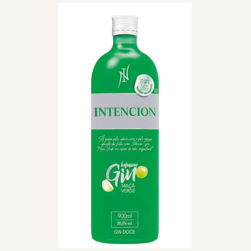 GIN INTENCION MACA VERDE 900ML