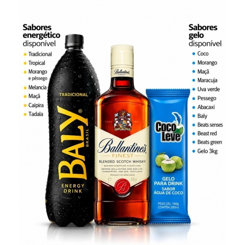 KIT BALLANTINES + BALY 2LT