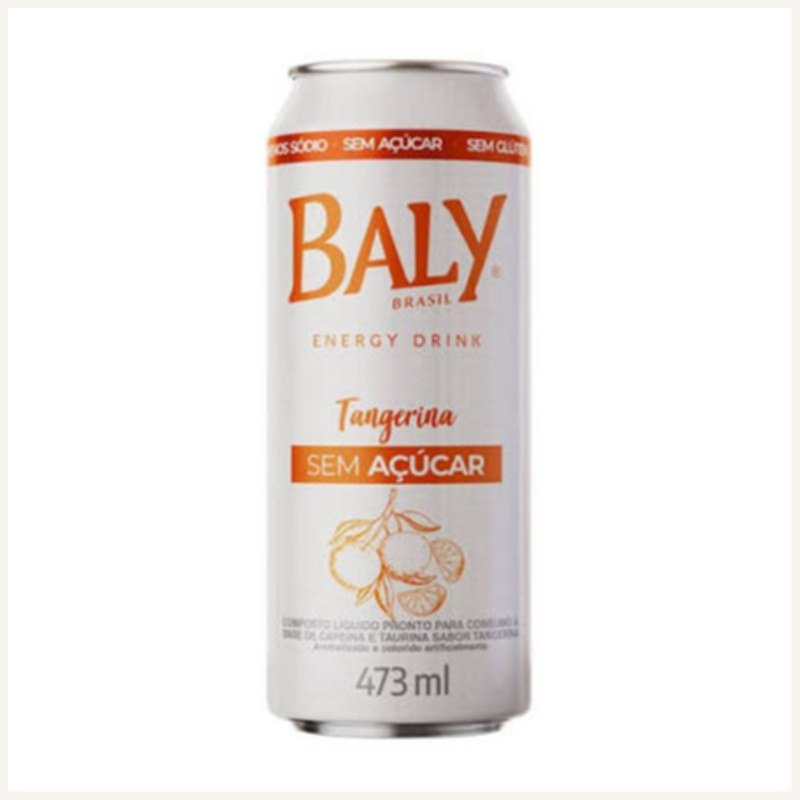 BALY 473ML TANGERINA SEM AÇUCAR
