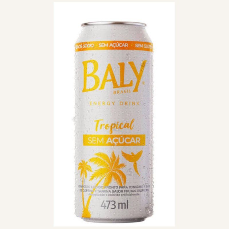 BALY 473ML FRUTAS TROPICAIS SEM AÇUCAR