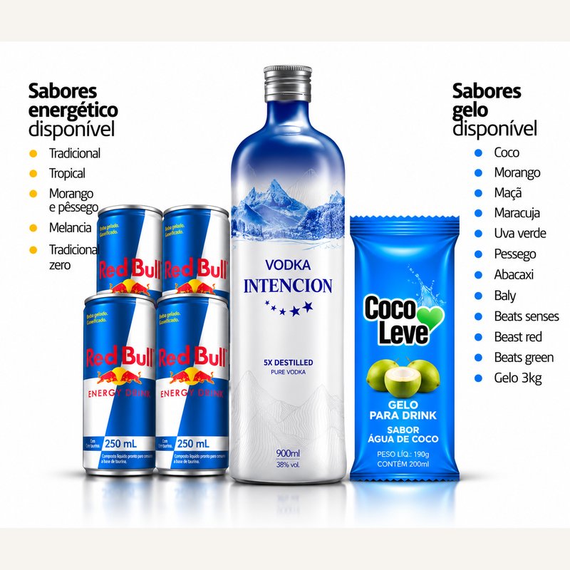 KIT INTENCION + RED BULL LATA