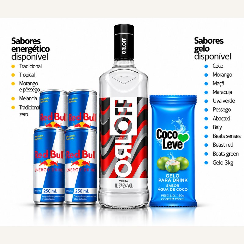 KIT ORLOFF + RED BULL LATA