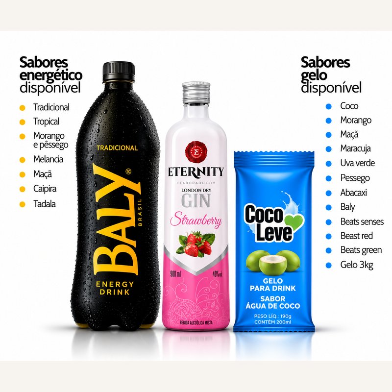 KIT GIN ETERNITY + BALY 2LT