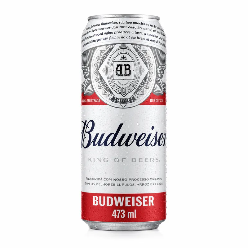 CERVEJA BUDWEISER 473ML