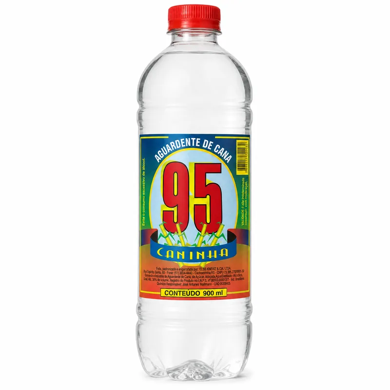CACHAÇA 95 900ML CANINHA