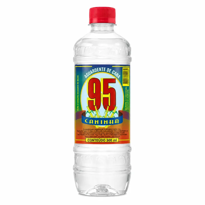 CACHAÇA 95 500ML CANINHA